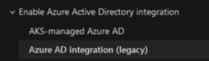 AKS-managed Azure AD